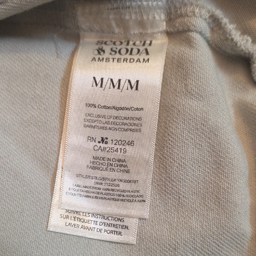 Scotch & Soda Amsderdam, Men's Blue Light Jean Jacket&cordury Details, M, NWT